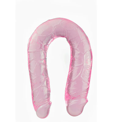 15in ডবল শেষ মধু সেক্স খেলনা বাস্তবসম্মত Dildo নরম TPE লিঙ্গ