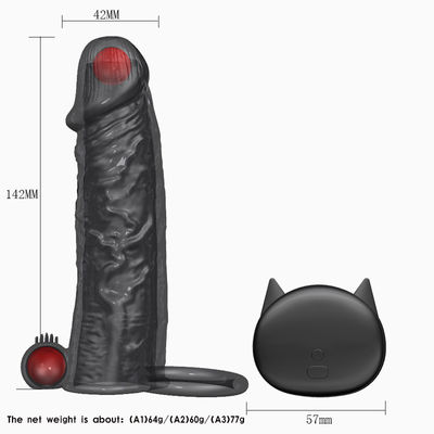 আল্ট্রা নরম বাস্তব অনুভূতি চাবুক Dildo 14cm জলরোধী অ আক্রমণকারী