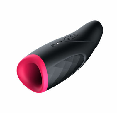 গরম চুষা বাস্তবসম্মত পুরুষ হস্তমৈথুন খেলনা 22cm USB রিচার্জ