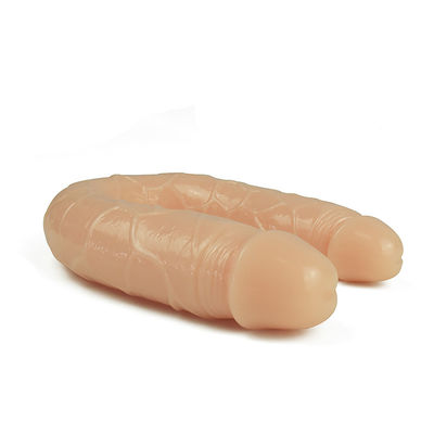 15in ডবল শেষ মধু সেক্স খেলনা বাস্তবসম্মত Dildo নরম TPE লিঙ্গ