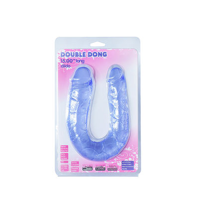 15in ডবল শেষ মধু সেক্স খেলনা বাস্তবসম্মত Dildo নরম TPE লিঙ্গ