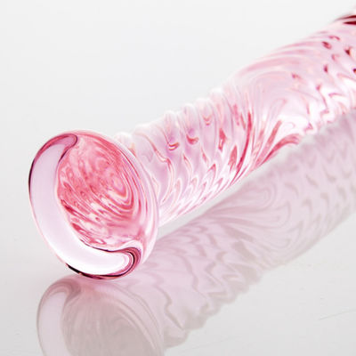 17cm বিশাল ক্রিস্টাল গ্লাস সেক্স খেলনা কৃত্রিম Dildo কোন গন্ধ সিই অনুমোদিত
