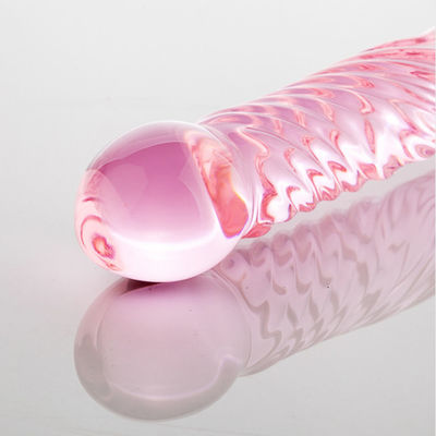 17cm বিশাল ক্রিস্টাল গ্লাস সেক্স খেলনা কৃত্রিম Dildo কোন গন্ধ সিই অনুমোদিত
