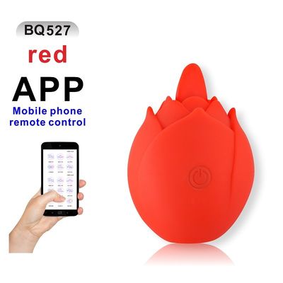 APP ওয়্যারলেস ডিম ম্যাসেজ মহিলাদের সেক্স খেলনা 9 স্তন্যপান 380mah সিলিকন