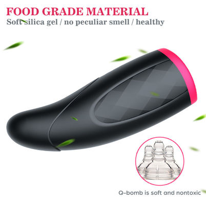 গরম চুষা বাস্তবসম্মত পুরুষ হস্তমৈথুন খেলনা 22cm USB রিচার্জ